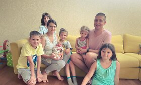 Mantautės ir Manto Morkvėnų &scaron;eima