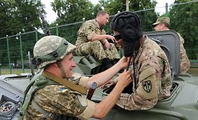 Ukrainoje prasidėjo bendros su NATO &scaron;alimis pratybos &bdquo;Rapid Trident&ldquo;