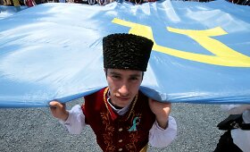Krymo totoriai paminėjo stalinistinės tremties 72 metines