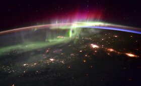 Kvapą gniaužiantys astronauto kadrai i&scaron; Tarptautinės kosminės stoties
