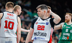 LKL rungtynėse Kaune susitiko Kauno &bdquo;Žalgiris&ldquo; ir Mažeikių &bdquo;M Basket-Delamode&ldquo;