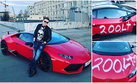 Pauliaus Ar&scaron;ausko automobilį nuniokojo vandalai