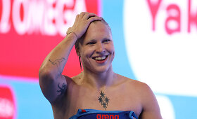 Rūta Meilutytė parodė geriausią rezultatą pasaulio čempionato 50 m krūtine rungties pusfinalyje