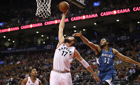 Kyle'o Lowry karjeros rungtynės: &bdquo;Raptors&ldquo; &ndash; &bdquo;Timberwolves&ldquo;