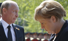 Angelos Merkel vizitas Maskvoje