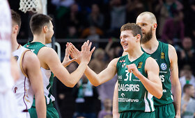 LKL dvikova Kaune: Kauno &bdquo;Žalgiris&ldquo; &ndash; Panevėžio &bdquo;Lietkabelis&ldquo;