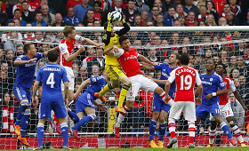&bdquo;Arsenal&ldquo; ir &bdquo;Chelsea&ldquo; i&scaron;siskyrė taikiai