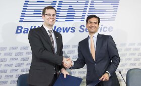 Bendradarbiavimo sutarties tarp AB &bdquo;Klaipėdos nafta&ldquo; įmonės &bdquo;SGD logistika&ldquo; ir Vokietijos kompanijos &bdquo;Bomin Linde LNG GmbH & Co" pasira&scaron;ymas
