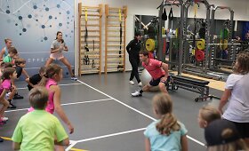 Ričardas Berankis apsilankė Vilniaus teniso akademijoje