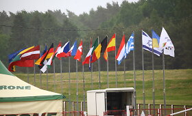 Europos autokroso čempionato etapas Vilkyčiuose. Atvykimas