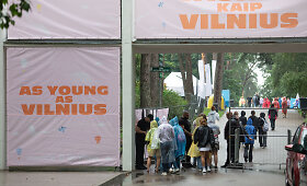 Žmonės renkasi į festivalį &bdquo;Jaunas kaip Vilnius&ldquo;