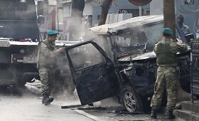 Kabule savižudis susisprogdino prie Turkijos diplomatų automobilio