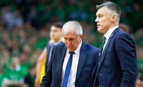 Kar&scaron;tasis aik&scaron;tės kra&scaron;tas: Jasikevičius prie&scaron; Obradovičių