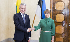 Prezidentas Gitanas Nausėda susitiko su Estijos prezidente Kersti Kaljulaid