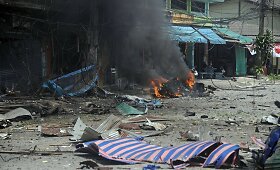 Tailande per bombų sprogimus sužeista mažiausiai 13 žmonių