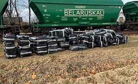 Traukinyje aptikta cigarečių kontrabanda