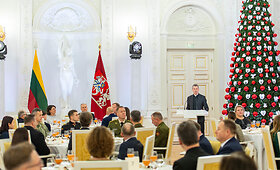 Prezidentas dalyvauja Maldos pusryčiuose