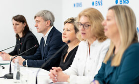 Spaudos konferenciją &bdquo;Metas i&scaron;plėsti personalizuotos medicinos galimybes &ndash; &scaron;iuolaikinė pagalba turi būti prieinama ir Lietuvos moterims&ldquo;