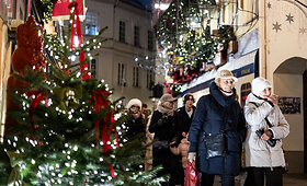Kalėdi&scaron;kai pasipuo&scaron;ęs Vilnius, Lapkričio 29d.