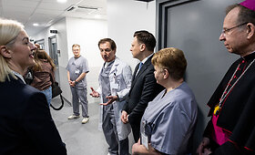 Vilniaus miesto klinikinės ligoninės (VMKL) naujų operacinių, reanimacijos ir hemodializės korpuso atidarymas