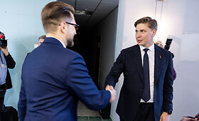 LSDP ir Demokratų sąjungos &bdquo;Vardan Lietuvos&ldquo; atstovai susitiko dėl koalicijos sudarymo