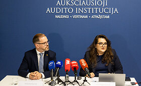 Valstybės kontrolės spaudos konferencija dėl atliktų auditų kra&scaron;to apsaugos srityje