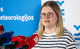 Lietuvos hidrometeorologijos tarnybos spaudos konferencija