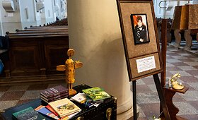 Atsisveikinimas su poete Violeta Palčinskaite