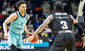 Europos taurės atkrintamosios rungtynės: &bdquo;Wolves Twinsbet&ldquo; - Klužo &bdquo;Universitetea&ldquo;