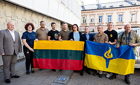 I&scaron; stažuotės Ukrainoje grįžusių Lietuvos medikų sutikimas