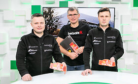 15min studijoje - lenktynininkai Vaidotas Pa&scaron;kevičius ir Slavomir Volkov