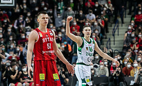 LKL rungtynės: Vilniaus "Rytas" - Kauno "Žalgiris"