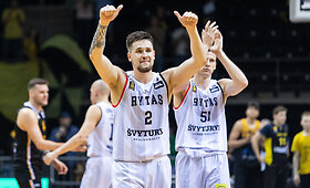 LKL pusfinalis: "&Scaron;iauliai" - Vilniaus "Rytas"