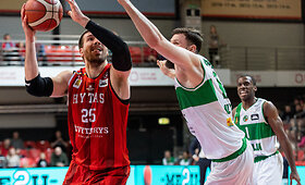 LKL rungtynės: Vilniaus "Rytas" - Alytaus "Dzūkija"