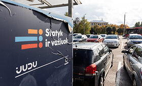 &bdquo;Statyk ir važiuok&ldquo; aik&scaron;telės Vilniuje