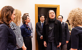 Taivano Skaitmenos ministrės Audrey Tang susitikimas su Au&scaron;rine Armonaite