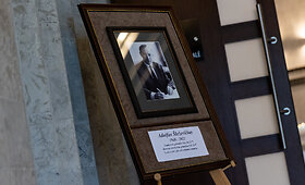 Atsisveikinimas su Adolfu &Scaron;leževičiumi