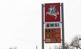 Degalų kainos Kovo 20 dieną