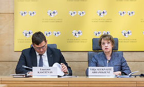 Spaudos konferencija dėl Seimo ESBO PA delegacijos atsisakymo dalyvauti ESBO žiemos sesijoje Vienoje