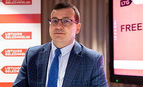 Susisiekimo ministerijos ir &bdquo;Lietuvos geležinkelių&ldquo; spaudos konferenciją