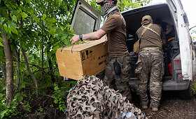 Ukrainos 80-os brigados karių žvalgybos operacija vir&scaron; Bachmuto