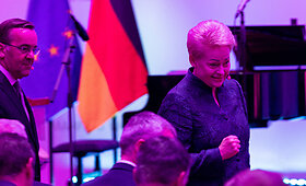 Daliai Grybauskaitei įteiktas Manfredo Wernerio medalis