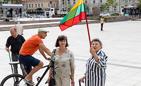 Antanas Kandrotas-Celofanas Katedros aik&scaron;tėje