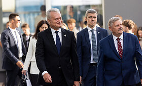 Mokslo metų pradžios &scaron;ventė Vilniaus Žirmūnų gimnazijoje