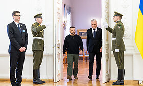 Lietuvos ir Ukrainos Prezidentų bendro parei&scaron;kimo pasira&scaron;ymas