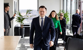 Spaudos konferencija dėl vakar Panerių g. 56 kilusio gaisro ir situacijos suvaldymo