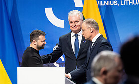 Trijų jūrų forumas: Lietuvos, Ukrainos ir Lenkijos prezidentų spaudos konferencija