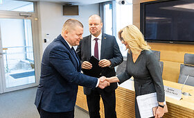 Seimo opozicinės frakcijos spaudos konferencija