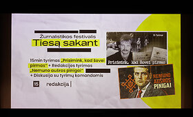 Žurnalistikos festivalis TIESĄ SAKANT