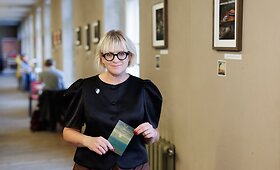 Gretos Skaraitienės paroda &bdquo;Su M. K. Čiurlioniu&ldquo;